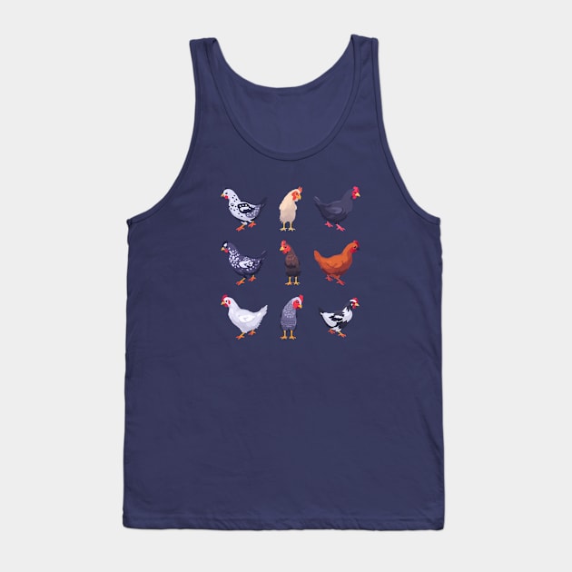 Chick Charms Tank Top by Manzo Carey